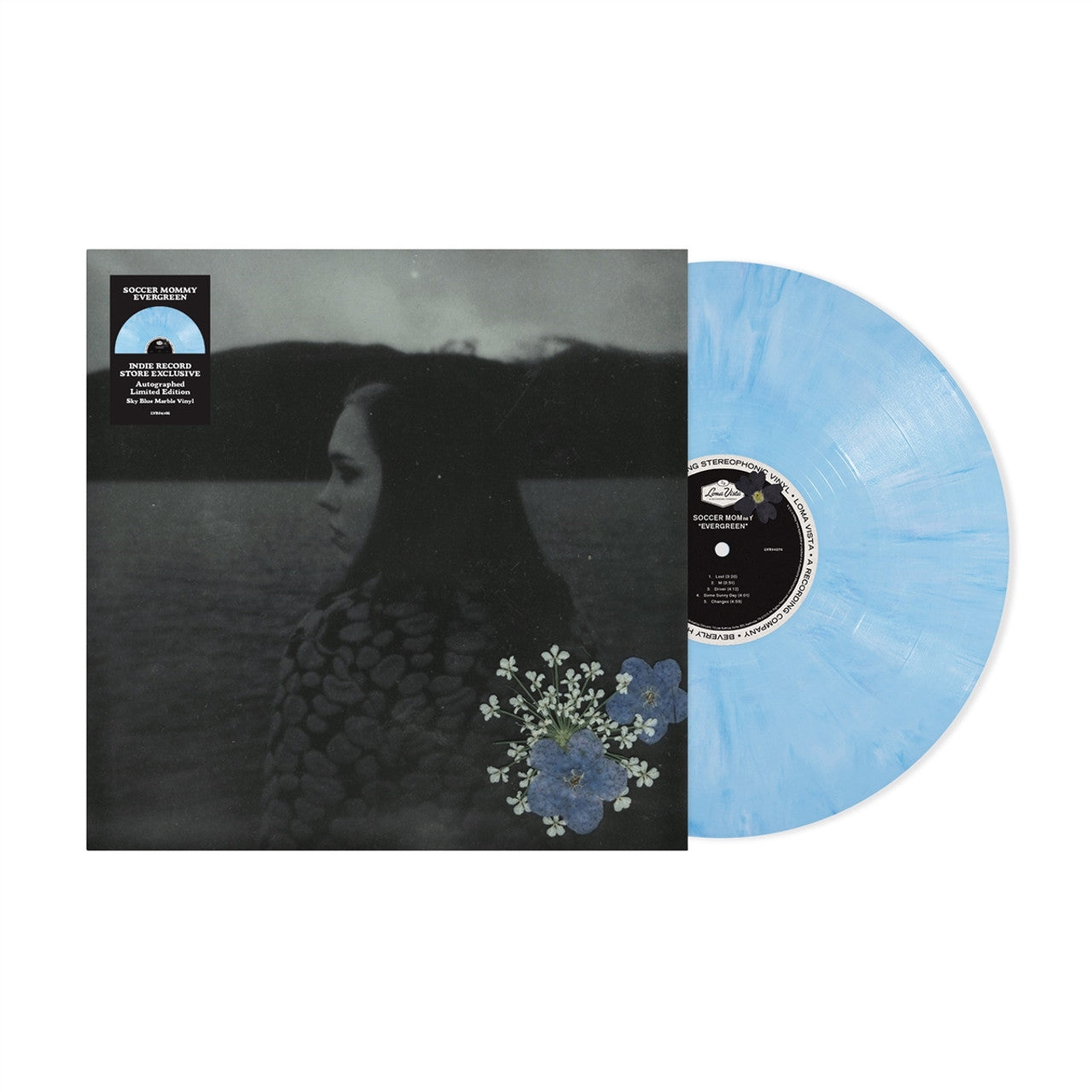 Soccer Mommy EVERGREEN Limited Edition NEW SEALED BLUE COLORED VINYL LP