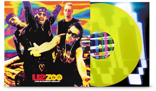 U2 Zoo Tv: Live In Dublin 1993 LIMITED New Sealed Colored Vinyl Record EP