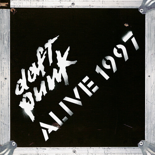 Daft Punk ALIVE 1997 New Sealed Black Vinyl Record LP