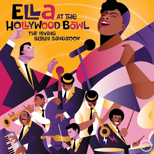 Ella Fitzgerald AT THE HOLLYWOOD BOWL: IRVIN BERLIN SONGBOOK New Black Vinyl LP