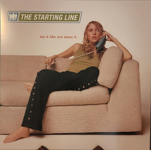 The Starting Line SAY IT LIKE YOU MEAN IT New Sealed Black Vinyl Record LP