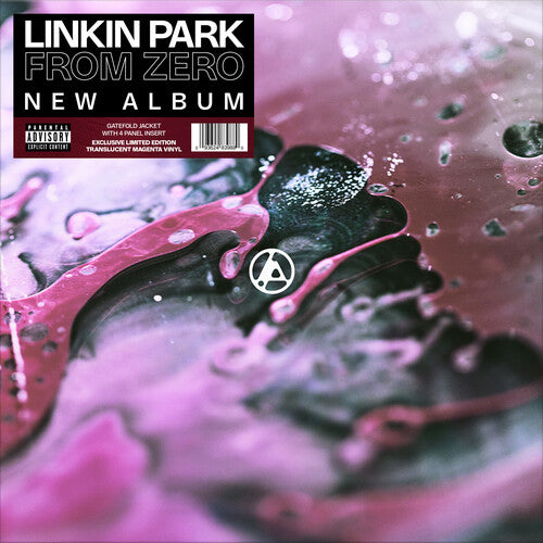 Linkin Park FROM ZERO (TRANSLUCENT MAGENTA) New Sealed Colored Vinyl Record LP