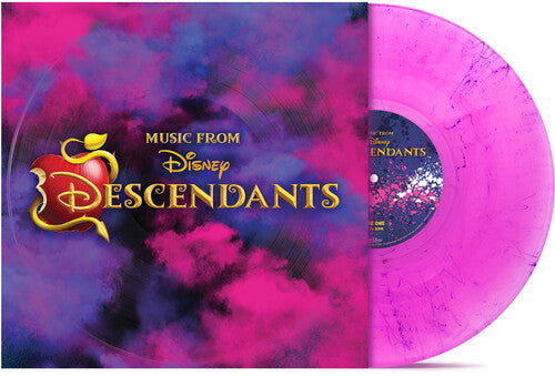 Music From Descendants DISNEY SOUNDTRACK New Pink Marbled Colored Vinyl LP