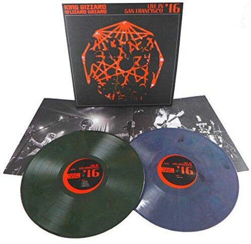 King Gizzard & The Lizard Wizard LIVE IN SF '16 New Eco Colored Vinyl 2 LP