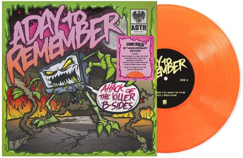 A Day To Remember ATTACK OF THE KILLER B-SIDES RSD 2025 Orange Colored Vinyl 10"