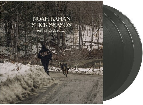 Noah Kahan STICK SEASON (WEÃ¢â‚¬â„¢LL ALL BE HERE FOREVER) New Black Ice Vinyl 3 LP