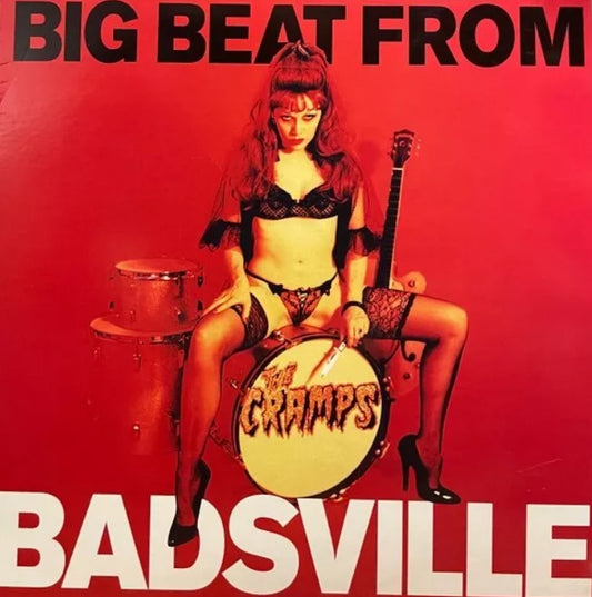 The Cramps BIG BEAT FROM BADSVILLE Limited NEW WHITE COLORED VINYL RECORD LP