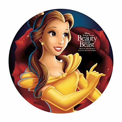 Beauty & The Beast SONGS/MUSIC FROM THE DISNEY MOVIE New Vinyl Picture Disc LP