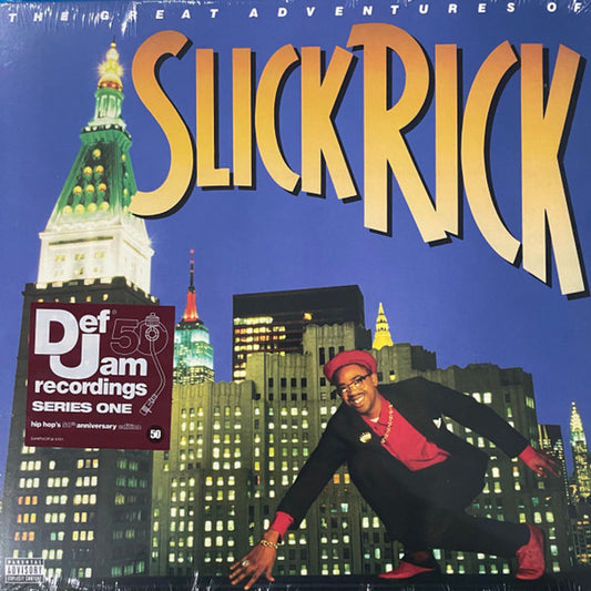 Slick Rick GREAT ADVENTURES OF SLICK RICK New Burgundy Colored Vinyl 2 LP