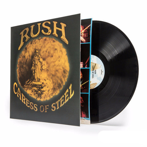 Rush CARESS OF STEEL 180g REMASTERED New Sealed Black Vinyl Record LP