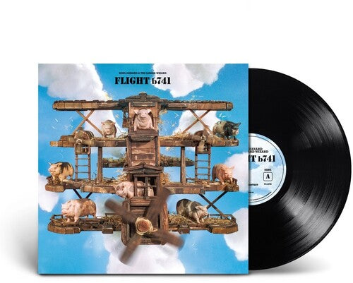 King Gizzard & The Lizard Wizard FLIGHT B741 New Recycled Black Vinyl Record LP