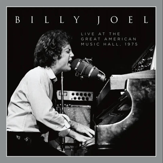 Billy Joel LIVE GREAT AMERICAN MUSIC HALL 1975 Limited RSD 2023 New Gray Colored Vinyl 2 LP