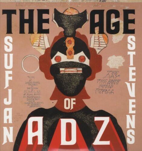 Sufjan Stevens THE AGE OF ADZ New Sealed Black Vinyl Record 2 LP