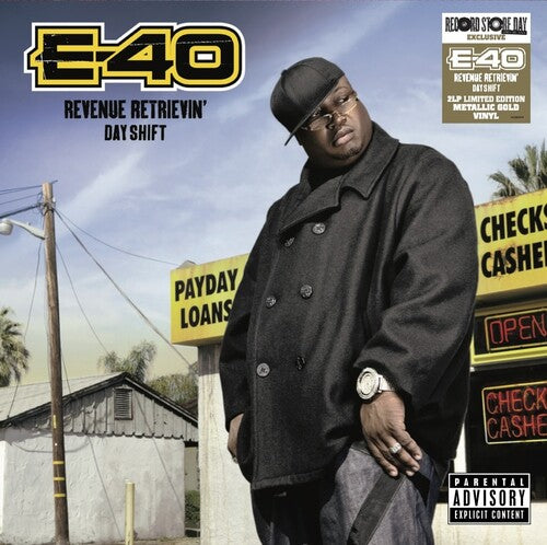 E-40 Revenue Retrievin' Day Shift LIMITED EDITION New Gold Colored Vinyl 2 LP