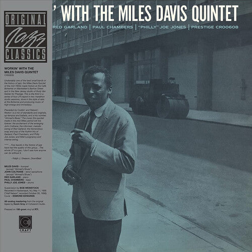 Miles Davis WORKIN' WITH THE MILES DAVIS QUINTET (CR00608) New Black Vinyl LP