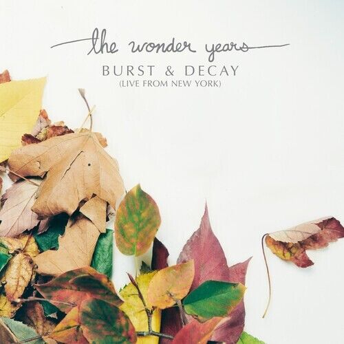 Wonder Years BURST & DECAY: LIVE FROM NY Limited RSD 2023 New Colored Vinyl 12"