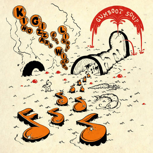 King Gizzard GUMBOOT SOUP +MP3s Limited NEW SPLATTER COLORED VINYL LP