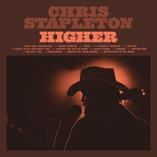 Chris Stapleton HIGHER 180g LIMITED EDITION New Bone Colored Vinyl Record 2 LP