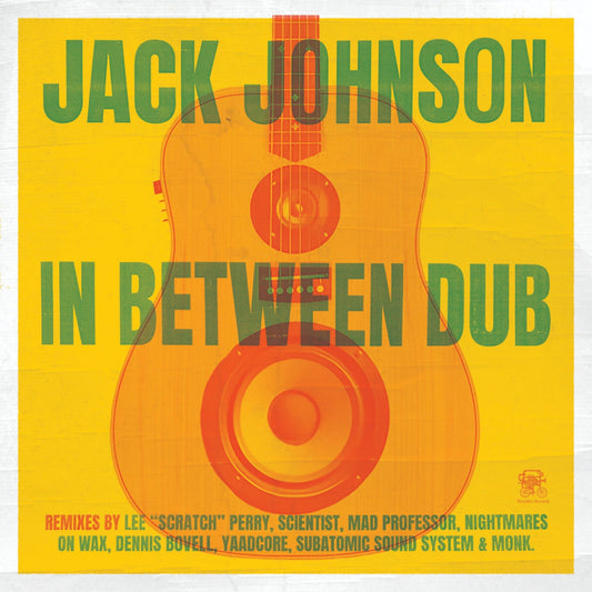 Jack Johnson IN BETWEEN DUB New Limited Edition White Colored Vinyl Record LP