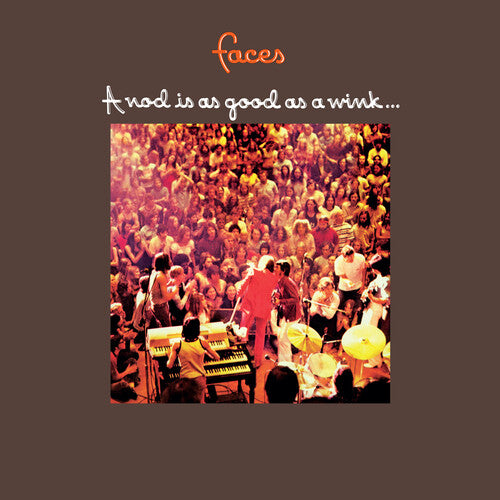 Faces A NOD IS AS GOOD AS A WINK... TO A BLIND HORSE New Limited Black Vinyl LP