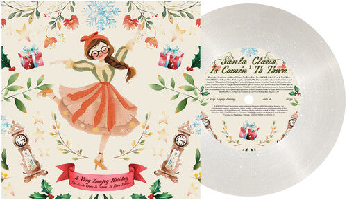 Laufey A VERY LAUFEY HOLIDAY: SANTA CLAUS IS COMIN' TO TOWN New White Vinyl 7"