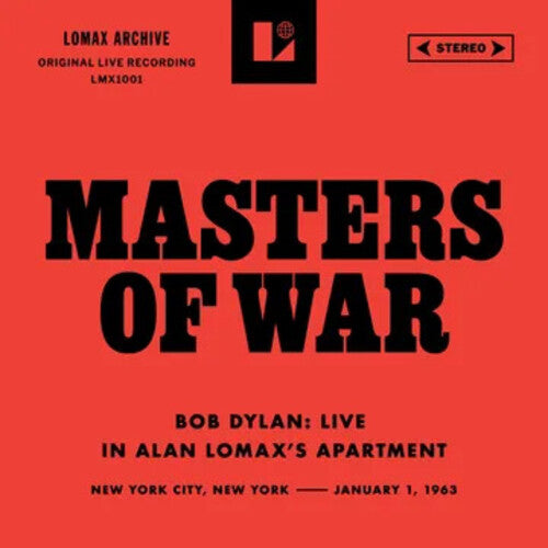Bob Dylan MASTERS OF WAR (LIVE IN LOMAX'S APARTMENT) RSD BF 2025 New Vinyl 7"