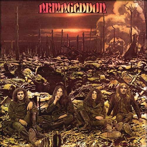 Armageddon SELF TITLED 180g LIMITED EDITION New Sealed Red Colored Vinyl LP