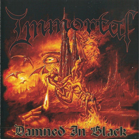 Immortal DAMNED IN BLACK New Sealed CD