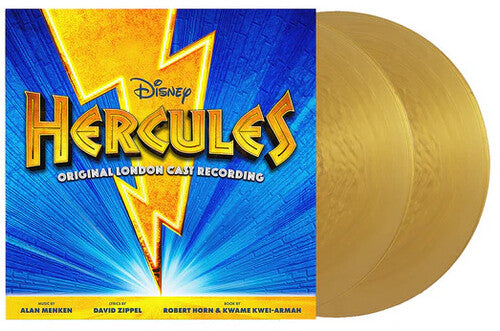 Hercules ORIGINAL LONDON CAST RECORDINGS New Limited Gold Colored Vinyl 2 LP