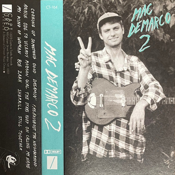 Mac DeMarco 2 New Sealed Black Cassette Tape