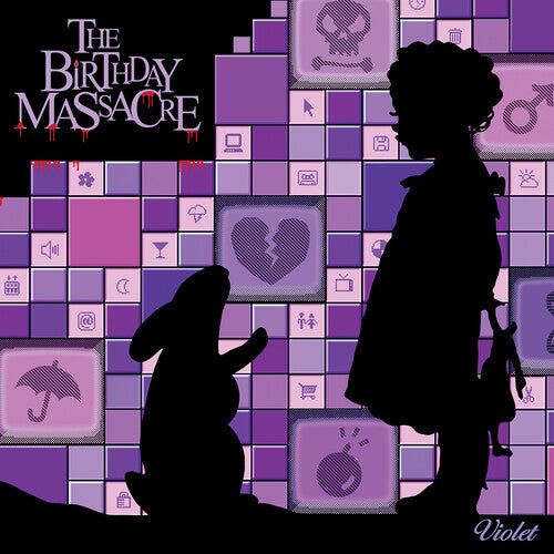Birthday Massacre VIOLET Limited Edition NEW ELDERBERRY PURPLE COLORED VINYL LP