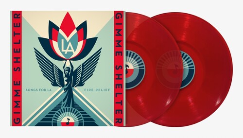 Gimme Shelter: Songs For LA Fire Relief VARIOUS ARTISTS New Colored Vinyl 2 LP