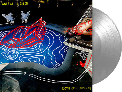 Panic! At The Disco DEATH OF A BACHELOR New Limited Silver Colored Vinyl LP