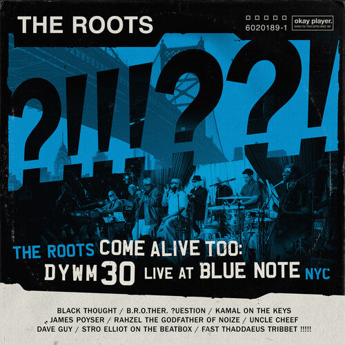 The Roots COME ALIVE TOO: DYWM30 LIVE AT BLUE NOTE NYC New Colored Vinyl 2 LP