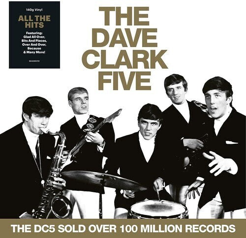 Dave Clark Five ALL THE HITS Best OF 16 Essential Songs NEW BLACK VINYL LP