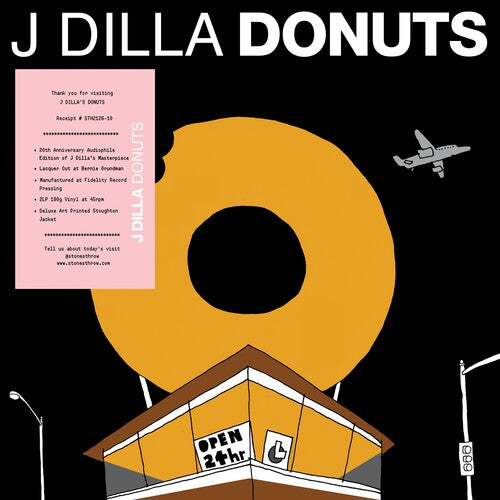 J Dilla DONUTS (ANNIVERSARY EDITION) 180g New Sealed Black Vinyl Record 2 LP