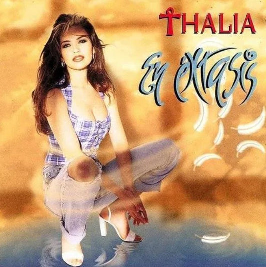 Thalia EN EXTASIS 30th Anniversary LIMITED EDITION New Blue Colored Vinyl 2 LP