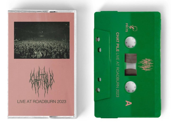 Chat Pile LIVE AT ROADBURN 2023 New Sealed Green Colored Cassette Tape