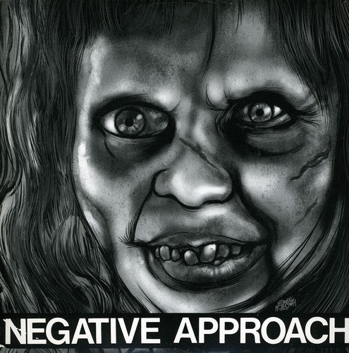 Negative Approach SELF TITLED New Black Vinyl 7" EP