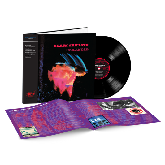 Black Sabbath PARANOID (RHINO HIGH FIDELITY) 180g LIMITED New Black Vinyl LP