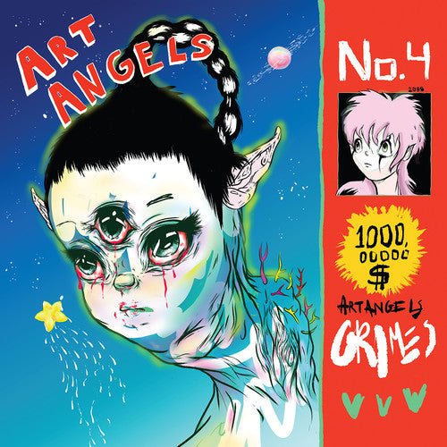 Grimes ART ANGELS +MP3s & Art Prints GATEFOLD New Sealed Vinyl Record LP