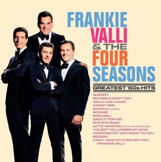 Frankie Valli & The Four Seasons GREATEST '60S HITS New Blue Colored Vinyl LP