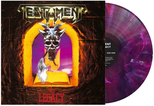 Testament THE LEGACY New Sealed Purple/Blue/Red Marble Colored Vinyl Record LP