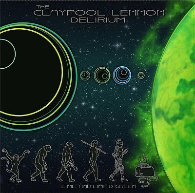 Claypool Lennon Delirium LIME & LIMPID GREEN +MP3s NEW GREEN COLORED VINYL 10"