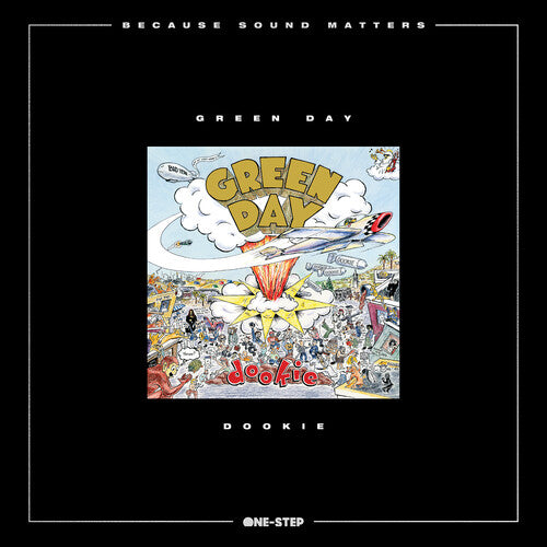 Green Day DOOKIE (ONE STEP) Limited Edition NEW SEALED BLACK VINYL 2 LP