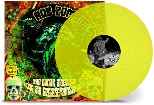 Rob Zombie LUNAR INJECTION KOOL AID ECLIPSE CONSPIRACY New Neon Yellow Colored Vinyl LP