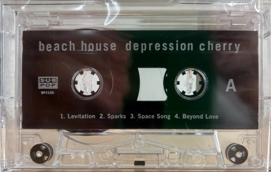 Beach House DEPRESSION CHERRY New Clear Cassette Tape
