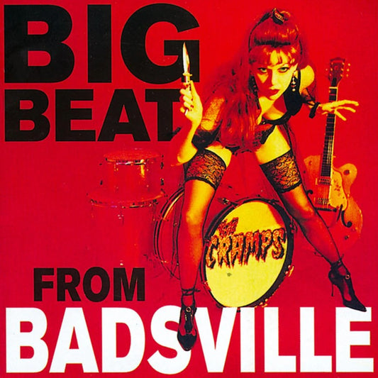 The Cramps BIG BEAT FROM BADSVILLE (CLEAR) New Limited Edition Vinyl LP