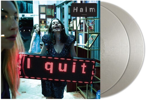 Haim I QUIT (SILVER) Limited Indie Exclusive NEW SEALED COLORED VINYL 2 LP