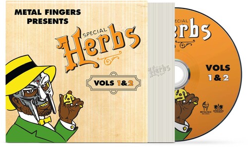 MF Doom METAL FINGERS PRESENTS: SPECIAL HERBS VOL. 1 & 2 New Sealed CD